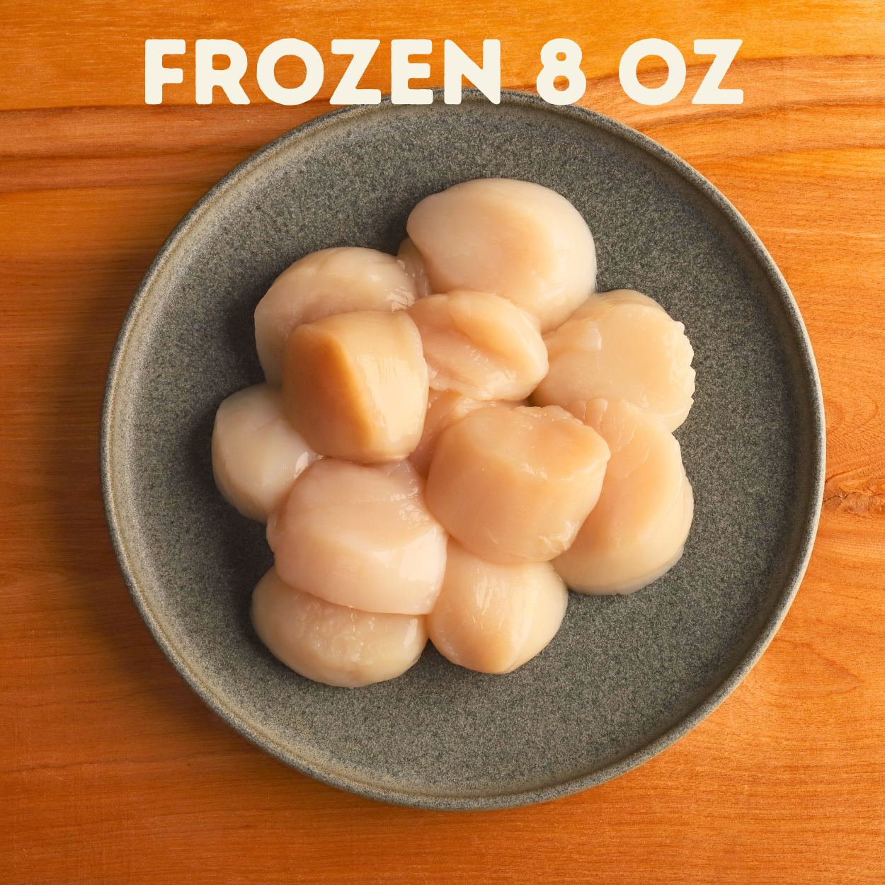 Frozen Dayboat Scallops by the 1 2 Pound Downeast Dayboat