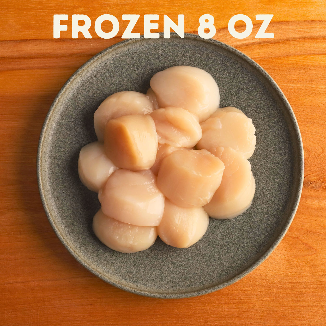 Frozen Dayboat Scallops by the 1/2 Pound