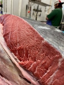 Fresh Casco Bay bluefin tuna steaks, 1.5 or 4 pounds