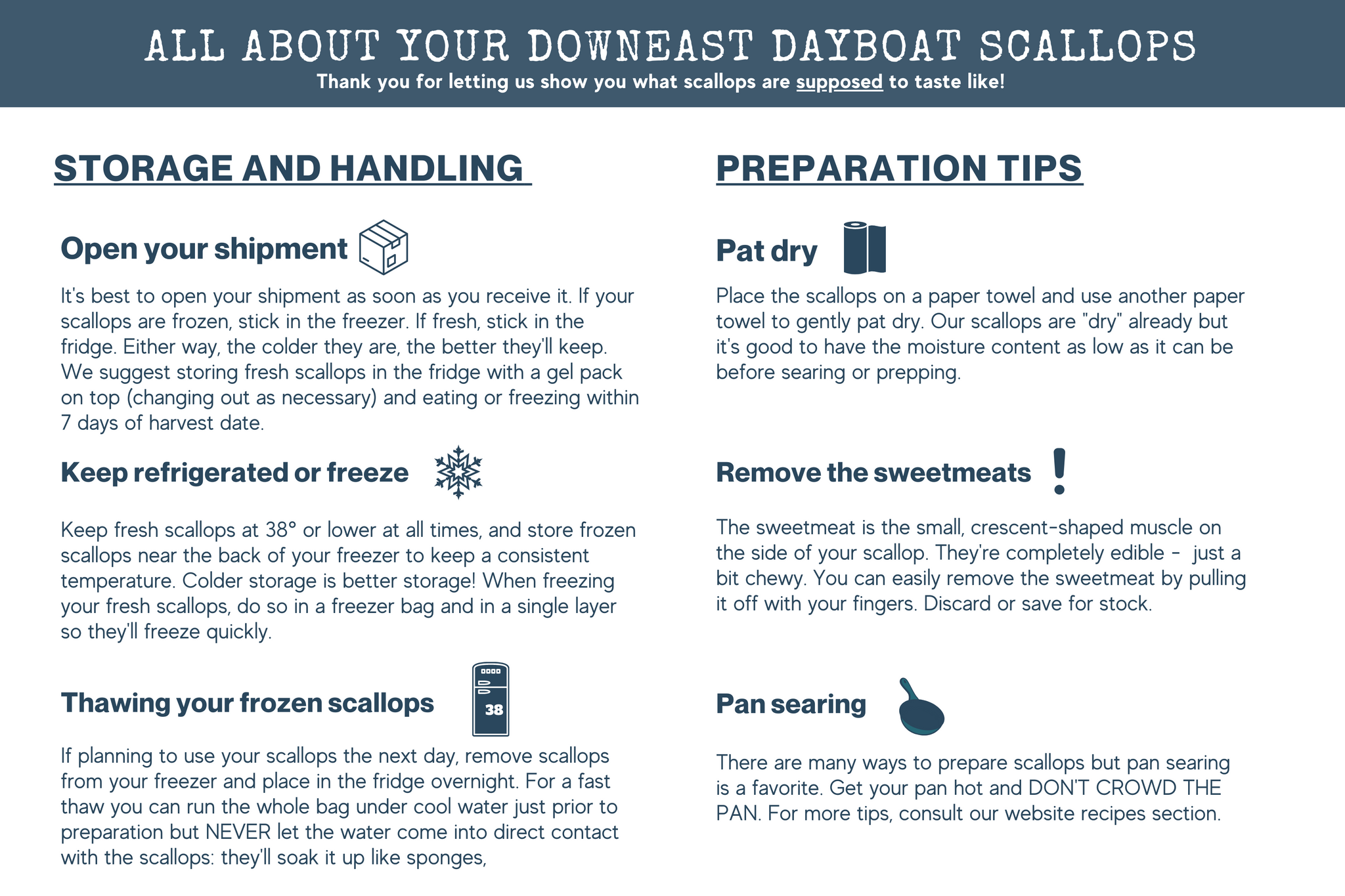 Seafood Handling and Preparation Tips – Downeast Dayboat