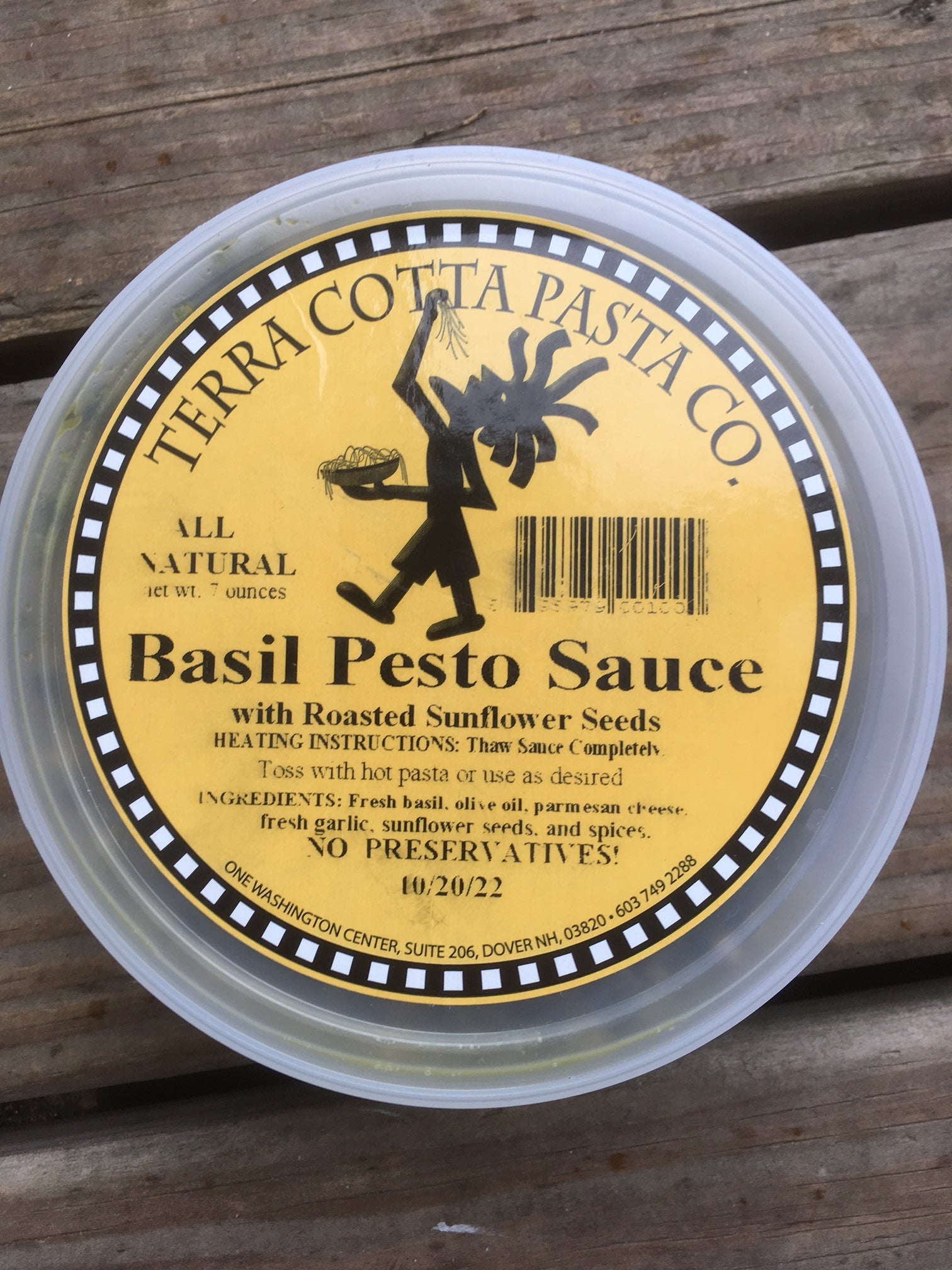 Pesto Sauce: Basil or Sun Dried Tomato and Olive